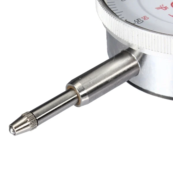 Прецизионный 0,01 мм циферблат индикатор 0-10 мм метр точный 0,01 мм разрешение индикатор манометр инструмент