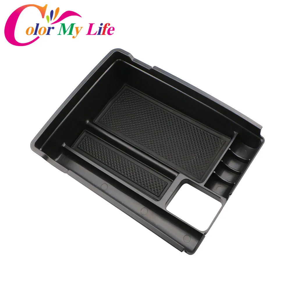 Colore My Life Bracciolo Storage Box Console Centrale Per Nissan X-Trail Xtrail T32 2014 - 2018 Rogue Glove Case Vassoio Bin Container