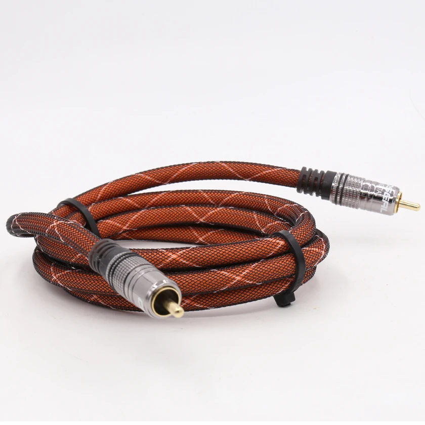 4N OFC High Quality HiFi Digital Coaxial Cable 1.5min Computer Cables