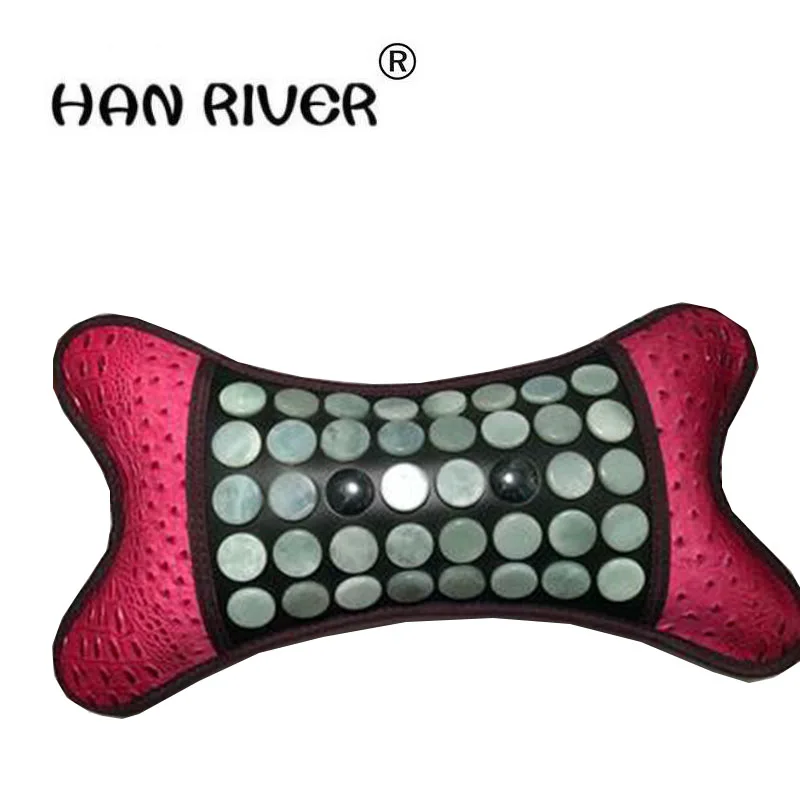 

Jade jade pillow cervical spine traction sleeping a neck pillow health care pillow Jade pillow, germanium stone, nourish, improv