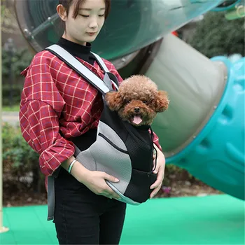 

Multifunction Fashion Outdoor Pet Dog Carrier Bag Pet Dog Front Bag Double Shoulder Portable Travel Backpack Mesh Backpack Head