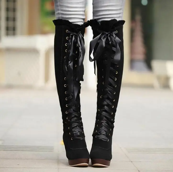Botas de cano alto