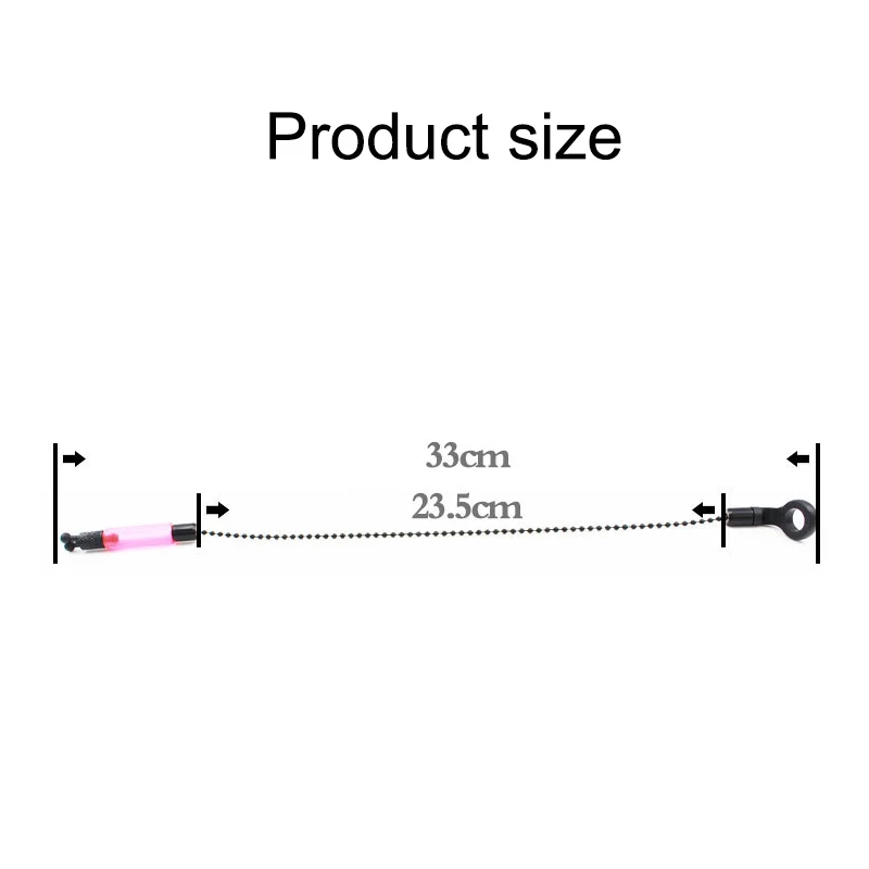 Светодиодный цепи Для рыбалки укус Индикатор свингер сигнализатор поклевки подсветкой вешалка свингер Шестерни приманки для ловли карпа