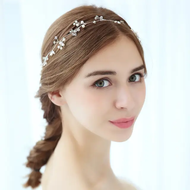 Handmade Wedding Hair Accessories Bridal Extra Long Hair Vine