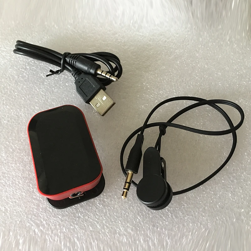 Зажим для ушей с датчиком пульса Bluetooth монитор сердечного ритма HRV функцией