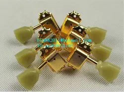 Новый электрогитара jade тюнинг колышек Гитары jade кнопки в золотой Сделано в Корее для обеих сторон Гитары 8227