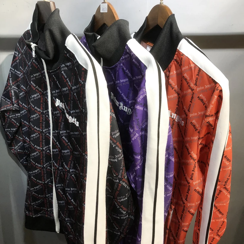 Palm Angels Windbreaker Men Women Casual Streetwear Palm Angles Jacket Real Tag High Quality Zipper Bomber Jacket Palm Angels Palm Angels Windbreaker Men Women Casual Streetwear Palm Angles Jacket Real Tag High Quality Zipper Bomber Jacket Palm Angels