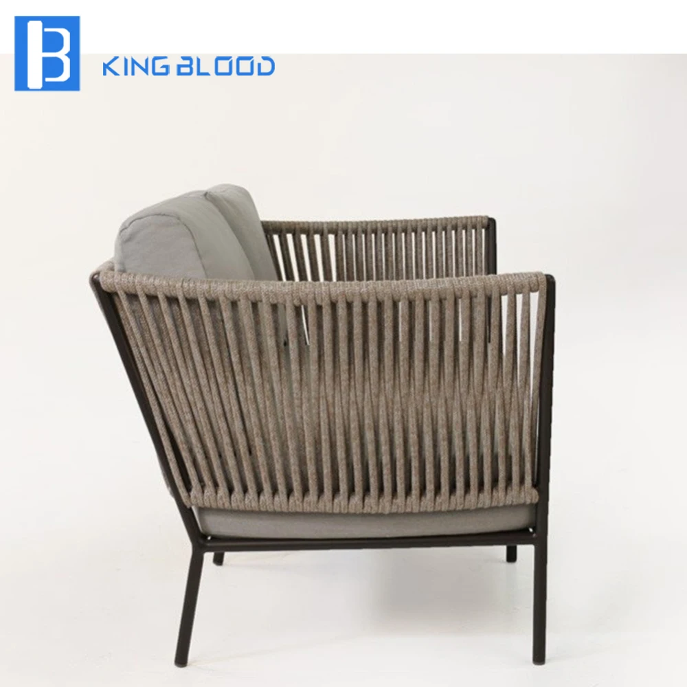 aluminum frame rope outdoor furniture rope chair