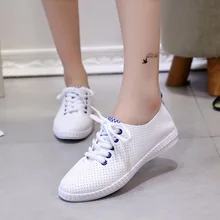 Heiß-verkauf! Size39-44 Neue Wilde 2017 Frauen Leinwand Lace Up Schuhe Vulkanisierte Flachen Schuh für Frau rutschfeste Sohle Mode Marke schuhe