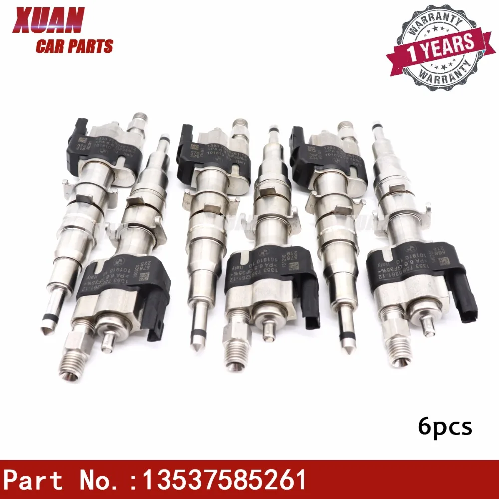 

XUAN High Quality Fuel Injector Nozzle L3K9-13-250A E7T20171 L3K913250A 4G2143 For Mazda 3 6 CX-7 2.3L Turbo 2006-2013