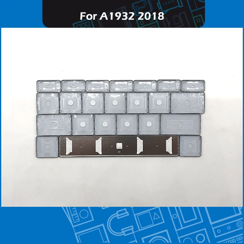 10 компл./лот A1932 замена ключа US макет для Macbook Air retina 1" A1932 полный набор ключей MRE82