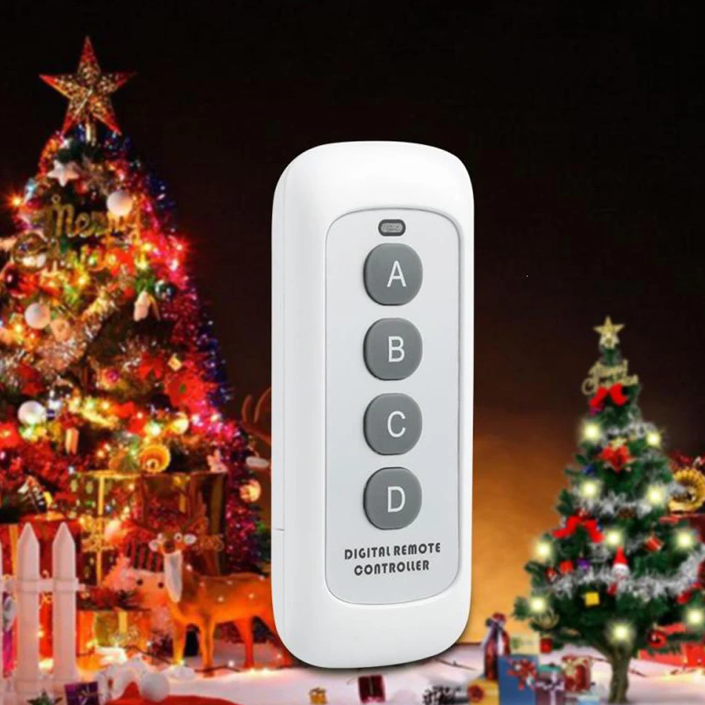 

Hot Sale 433MHz 4 Button EV1527 Code Remote Control Switch RF Transmitter Wireless Key for Smart Home Garage Door Opener