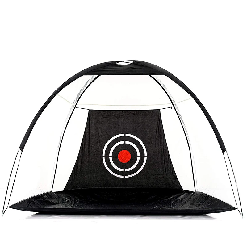 Pop-Up Golf Hitting Practice Net Foldable Golf Hitting Cage With Target Suitable For Indoor Outdoor Golf Training Aids Pop-Up Golf Hitting Practice Net Foldable Golf Hitting Cage With Target Suitable For Indoor Outdoor Golf Training Aids