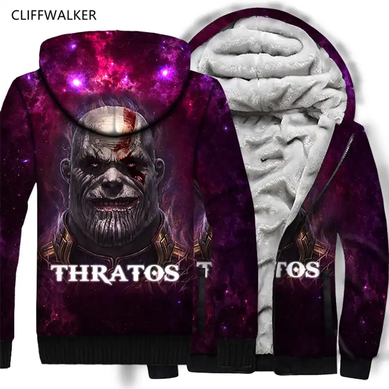thanos 3d hoodie