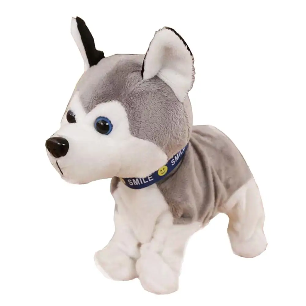Cute Sound Control Electronic Walk Pet Dog Interactive Children Plush Toy Gift