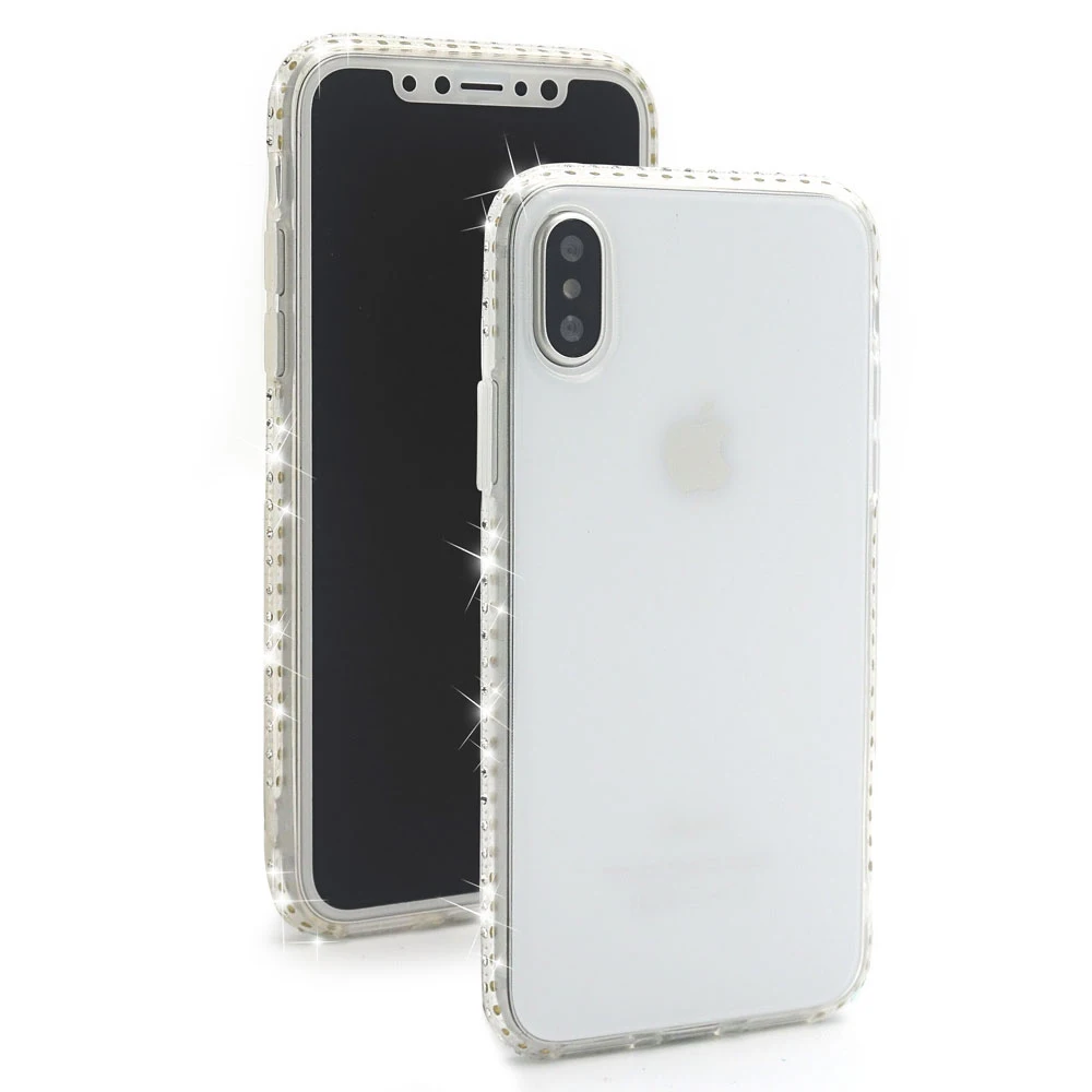 Portefeuille For iPhone X Case Silicone Rhinestones Soft TPU Ring Holder Lanyard Case Cover For iPhone 8 Plus 7 6 6S 5 S iPhone8 (38)