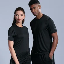 Футболка для бега для мужчин и женщин, дизайнерские быстросохнущие футболки для бега, облегающие топы, футболки, спортивные футболки для мужчин, фитнеса, тренажерного зала, футболки для бега