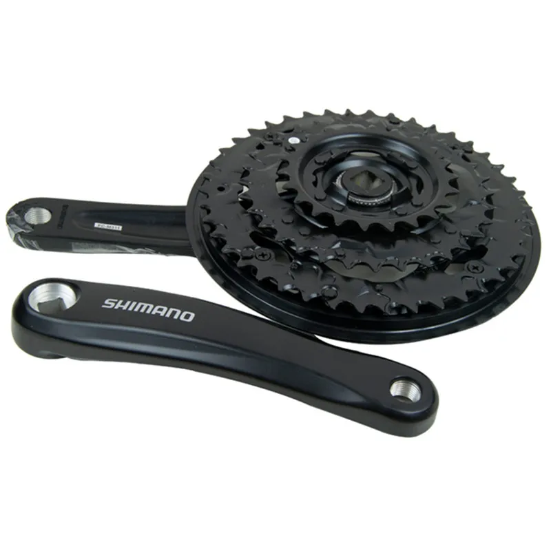 Shimano FC-M311 велосипедный шатун и chainwheelshimano 24S Mount подходит для детей в возрасте от 6/7/8 cassete 18/21/24 скоростей велосипеда 170 мм 42-32-22T P