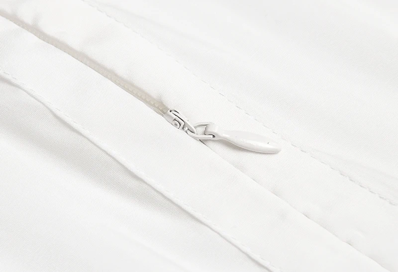Сексуальные модные женские платья с круглым вырезом, с коротким рукавом и молнией, бандажный дизайн, белые длинные платья, открытые Элегантные платья Z2179