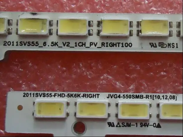UA55D6600WJ 2011SVS55-6.5K-V2-1CH-PV-RIGHT100 1 шт. = 100LED 680 мм