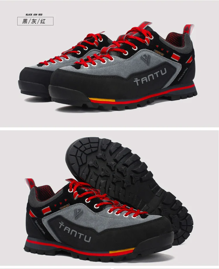 Waterproof Hiking Shoes Mountain Climbing Shoes Outdoor Hiking Boots Trekking Sport Sneakers Men Hunting Trekking