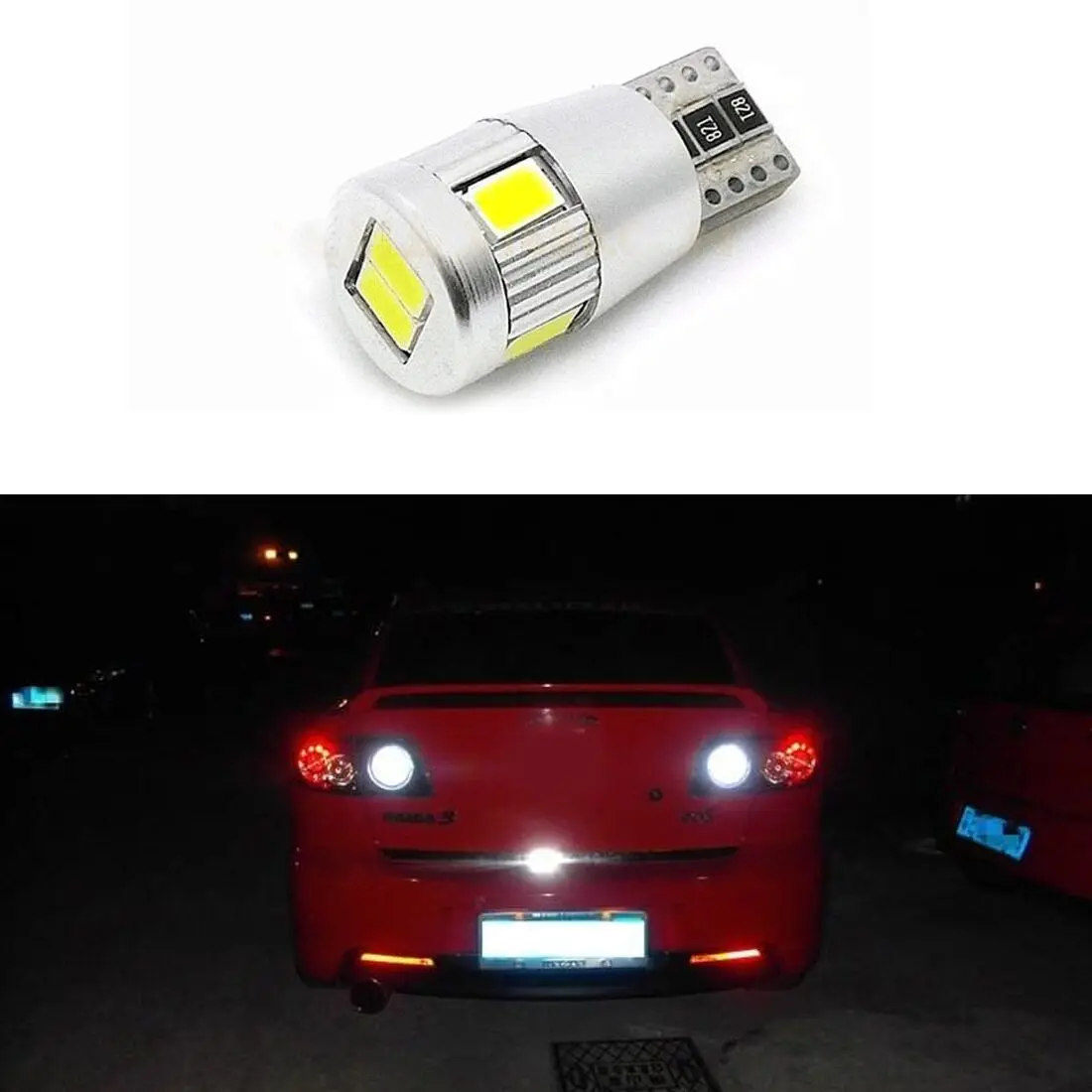Bright White LED Number Plate Lights Lighting Upgrade