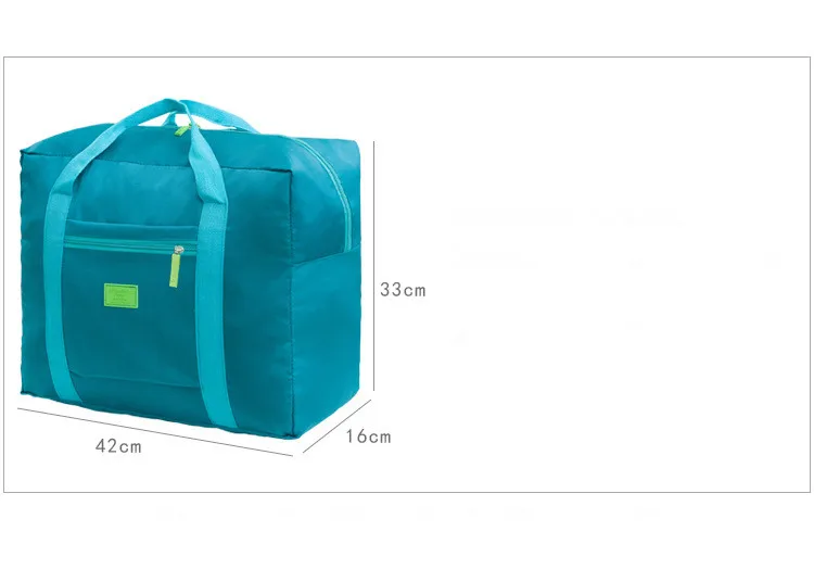 Водонепроницаемый хранения больших Ёмкость сумка мужской/женский складной самолета сумка Творческий Нейлон Ручной Чемодан сумка 41*32*15.6 см