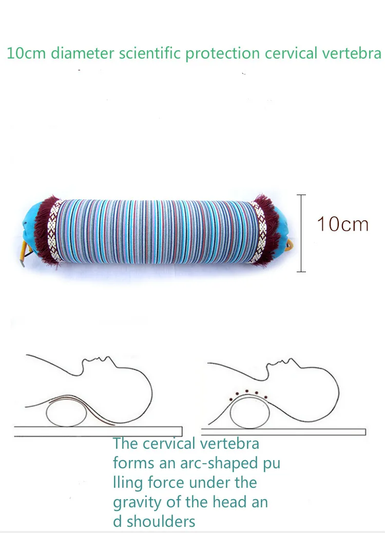 acolchoado para fisioterapia de tração, travesseiro de pescoço lavável