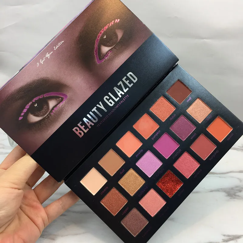 

Beauty Glazed Make up 18 Colors Eyeshadow Palette Matte Diamond Glitter Makeup Eye Shadow in One Palette Eyeshadow Pallete