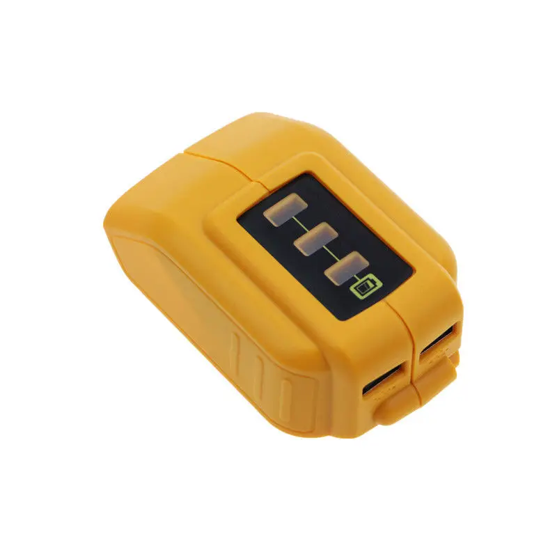 Новый 10 8 V/20 V Макс USB источник питания для Dewalt DCB090 Беспроводное зарядное