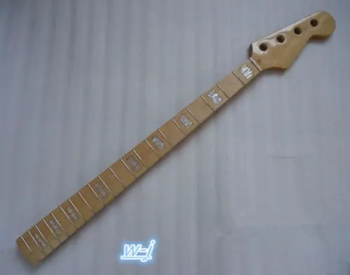 

DIY Maple Wood 20 Fret For Electric JAZZ Bass Neck Parts