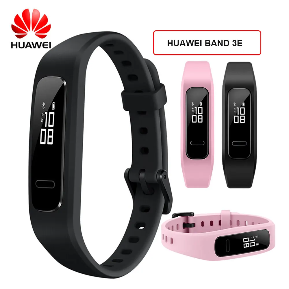 

Huawei Bracelet 3E Band Wristband Activity Tracker Passometer Smart Bracelet Monitoring 50m Waterproof Heart Rate Tracker