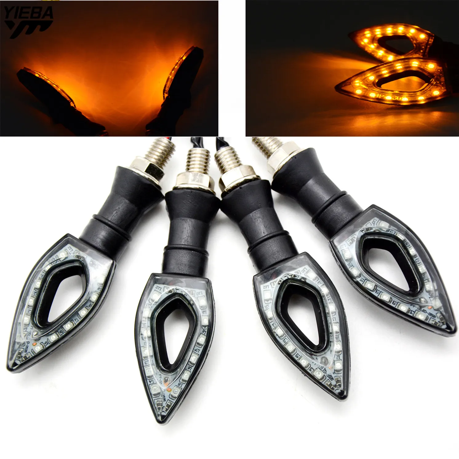 

plated ABS plastic lamp motorcycle Turn Signal Indicators Lights/Lamp FOR YAMAHA MT01 MT03 MT07 MT10 KAWASAKI Z800 Z900 Z650