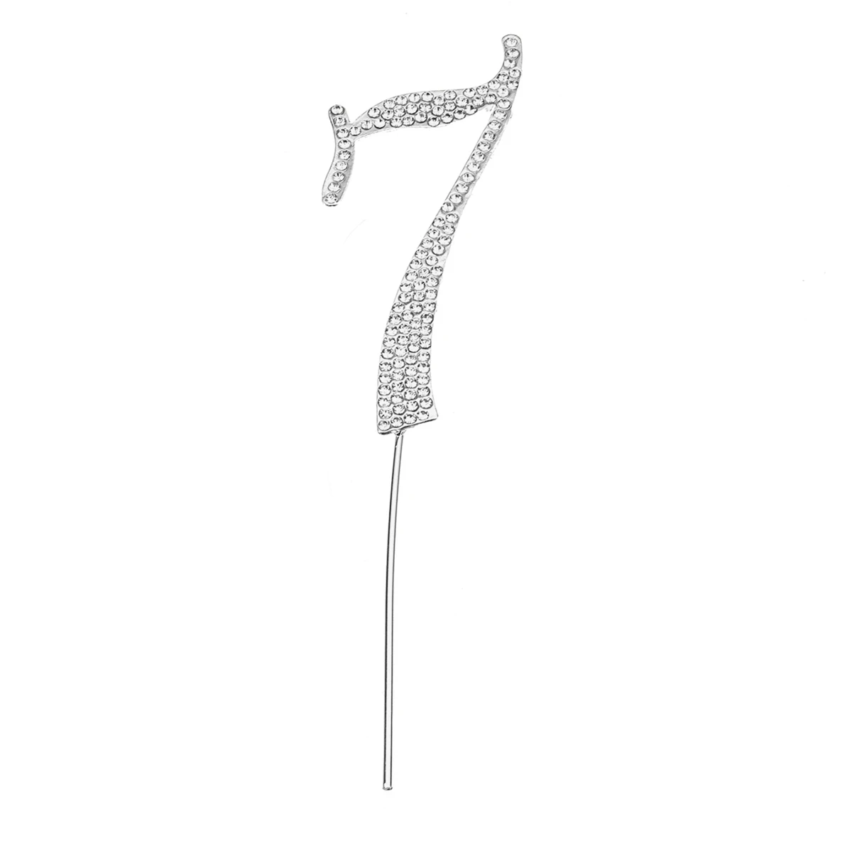 7 Rhinestone Cake Topper Cake Top Flag Decoration for Baby Shower Birthday Party Wedding Supplies - Цвет: 7