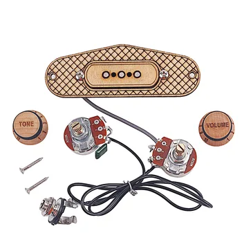 

New Cigar Box Guitar Pickup 3 String Durable Musical Instrument Accessories for Music Lovers LMH66