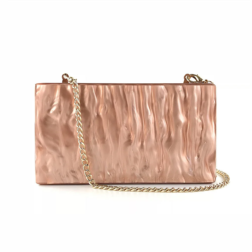 

Ma Sun Wish Pearl Light Second Gram Force Dinner Package Hand Package Oblique Guadan Shoulder Woman Acrylic Bags Box Clutch