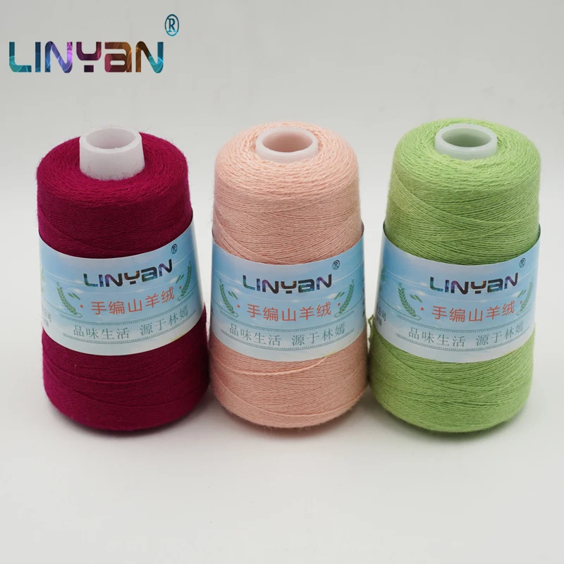 

100g*3 pieces threadlet 100% Cashmere thread Hand knitting & crochet thickness Pure goat wool yarn for knitting & crocheting ZL7