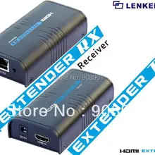 20 компл./лот, LKV373A HDMI 1080 P Extender 100-120 метра, hdmi-удлинитель Протокола по Cat5/Cat6
