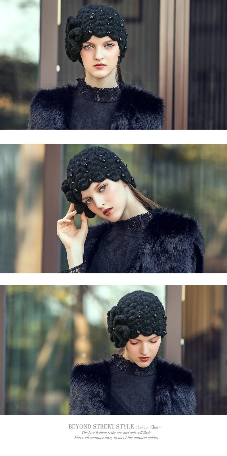 6_woman cap winter