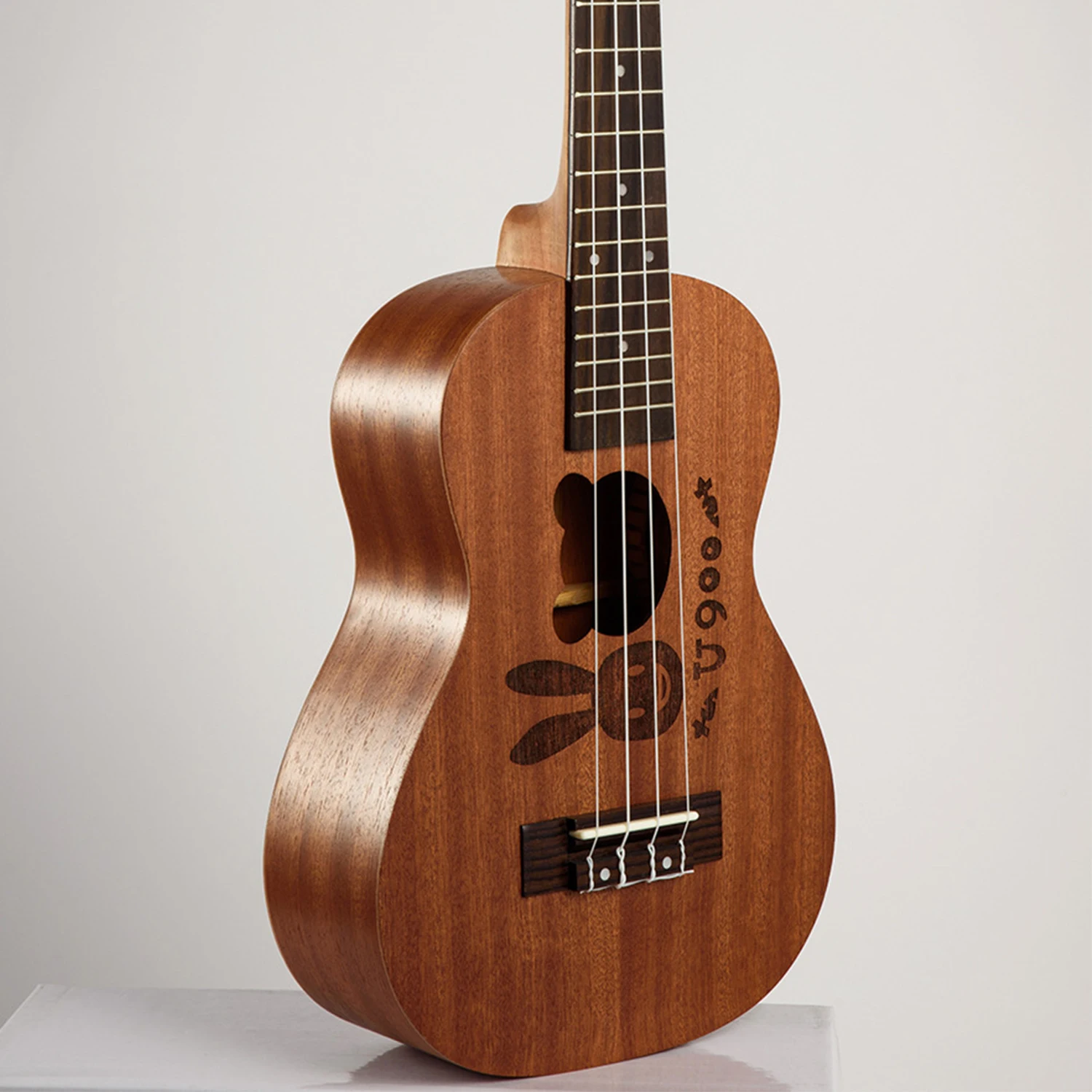 21 inch Soprano Uke4 Strings ukurabbit guitaacoustic small guitar solid body professional uke Concert