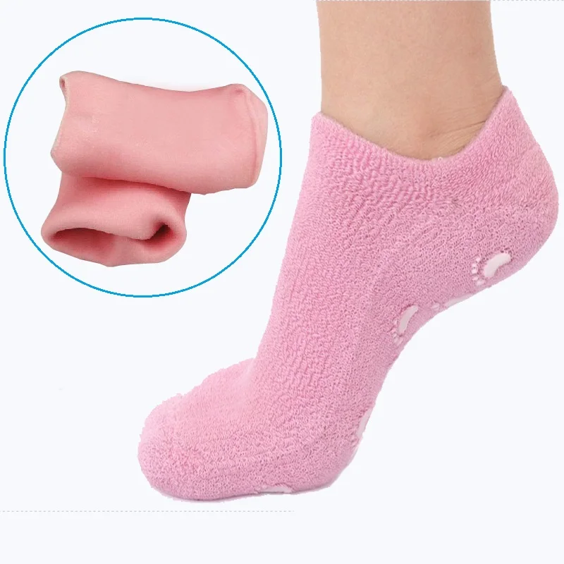 Gel Sock Moisturize Cracked Skin Treatment Spa Socks moisturizing sock