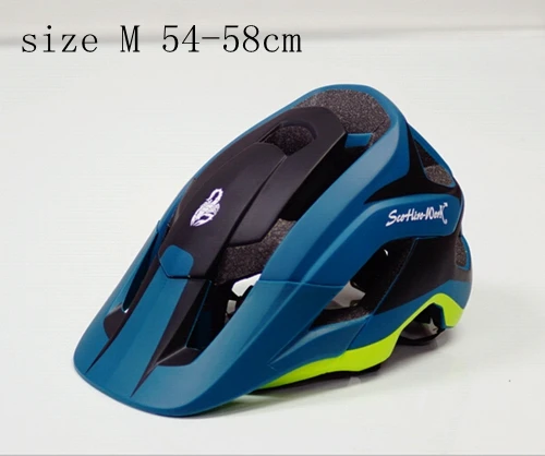 Велосипедный шлем общей формы, ультра-светильник, велосипедный шлем высокого качества, велосипедный шлем для горного велосипеда, 10 цветов, скорпион - Цвет: Size M 54-58