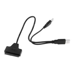 USB 2,0 для IDE SATA кабели-переходники три-б/у 2,5 жесткий диск HD адаптер для жесткого диска Разъем Великобритании аксессуары электроники