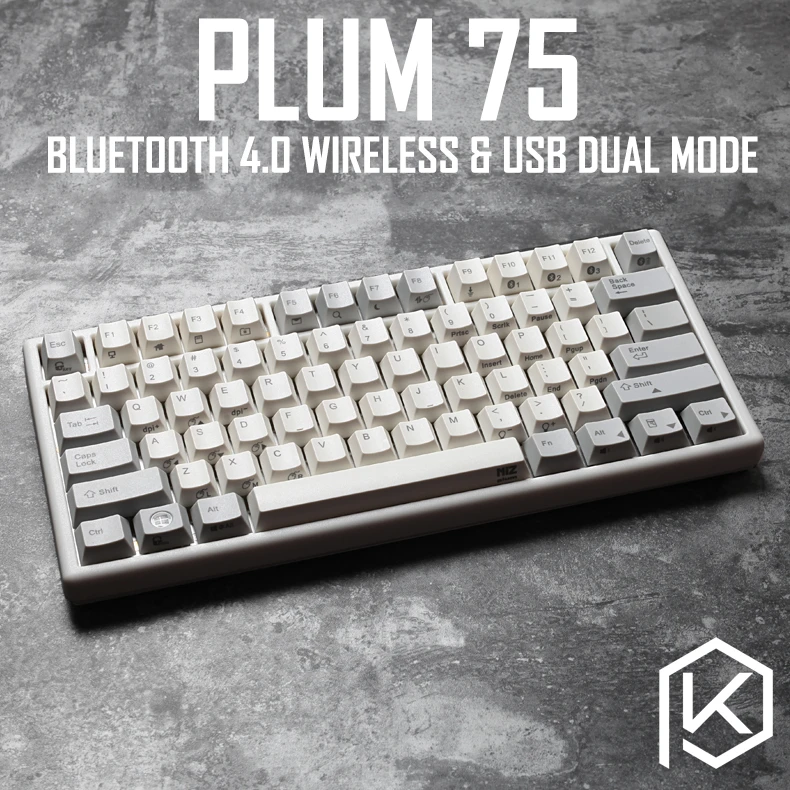 Plum 75 Niz Electro Capacitive Keyboard Bluetooth 4.0 Wireless & Usb