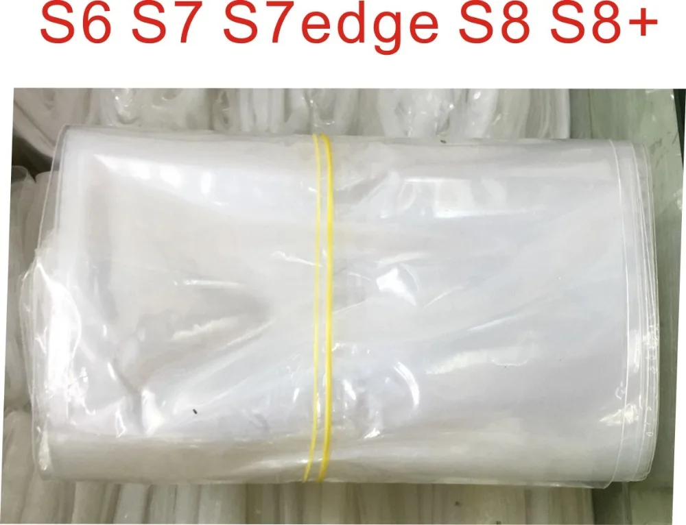 

100pcs For samsung S7 S8 S9 NOTE9 NOTE10 mobile phone packaging shrink film Parafilm Heat sealing bag Parafilm pof