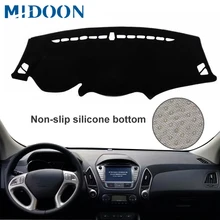 Для hyundai Tuscon Ix35 2009- автомобильный Стайлинг Чехлы для приборной панели коврик для приборной панели Защита от Солнца Крышка для приборной панели крышка 2010 2011 2012