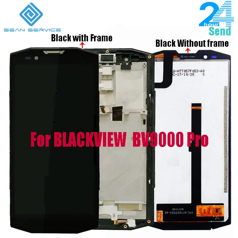 5,7 дюймов для оригинального BLACKVIEW BV9000 BV9000 Pro ЖК+ сенсорный экран дигитайзер с рамкой в сборе Замена
