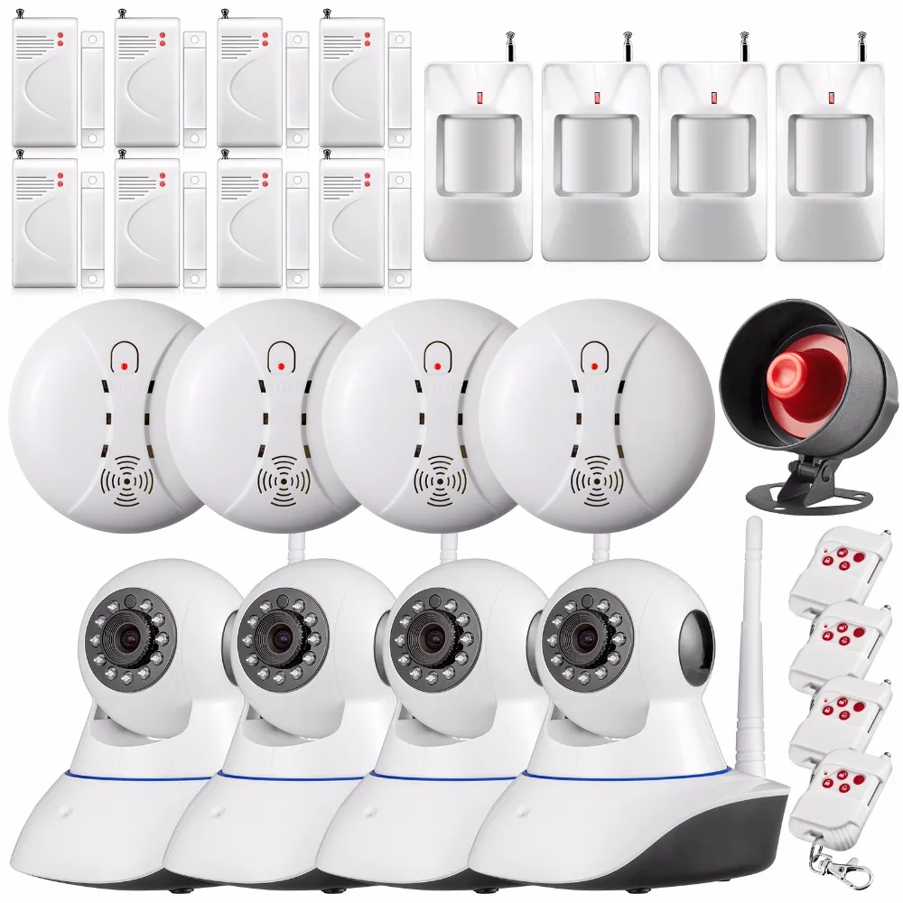 Arm/disarm 720P Security Network CCTV WIFI IP camera Megapixel HD Wireless Digital Security camera IR Infrared Night Vision