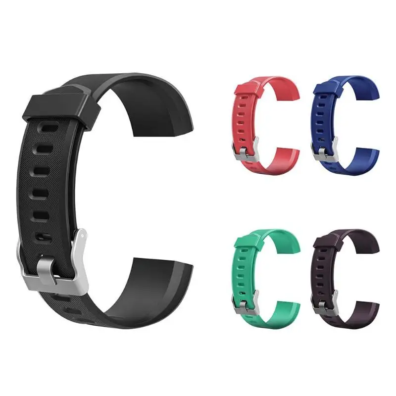 Цветной ремешок для часов сменный смарт аксессуар ID115Plus HR