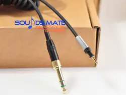 Замена спиральный DJ кабель расширенной Весна Провода для JBL j55 j55a j55i J88 j88a j88i 1 м-3 м 3.5 мм/6.35 мм до 2.5 мм
